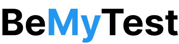 BeMyTest.com logo